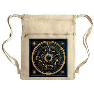  Messenger Bag Sack Pack Khaki Blue Marble Zodiac 