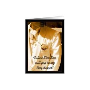  Future Step Son Will you be my ring bearer Card Health 