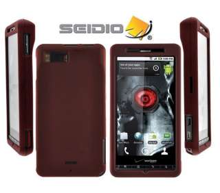 SEIDIO Snap On RED Burgandy Case 4 Motorola DROID X OEM  