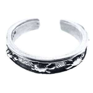  925 Sterling Silver Toe Ring Crabs Jewelry