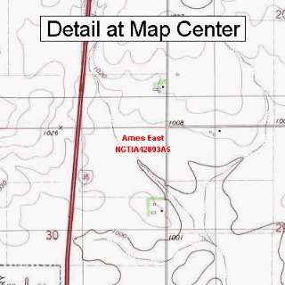   Map   Ames East, Iowa (Folded/Waterproof)