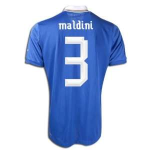 com New Soccer Jersey Euro 2012 Maldini # 3 Italy Home Soccer Jersey 