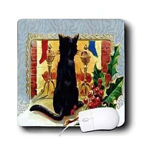 SmudgeArt Vintage Christmas Designs   Merry Christmas cat 1910   Mouse 