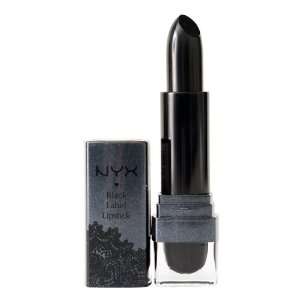  NYX Cosmetics Black Label Lipstick, Black Onyx, 0.15 Ounce 