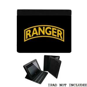 Army Ranger Ipad 2 3 Leather and Faux Suede Holder Case Cover