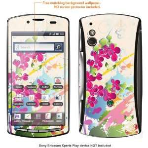 Protective Decal Skin STICKER for Sony Ericsson Xperia Play case cover 