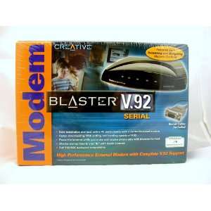  Creative Modem Blaster V.92 Serial Modem External DE5621 P 