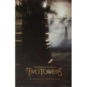   Of The Rings Two Towers Advance 23x35 Movie Poster 