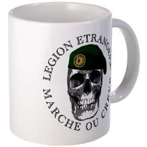  Marche Ou Creve   March or Di Military Mug by  