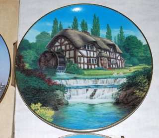 Lot 4 New David Winter Cottages Collector Plates LE  