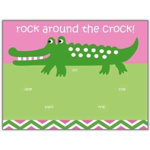  Crock Rock Fill In Invitations