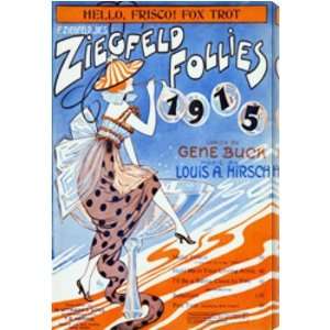  Ziegfeld Follies Poster AZV01007 canvas painting