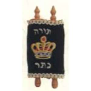  Mini Velvet Childrens Sefer Torah 4 Inch Tall 