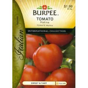   Burpee 69624 Italian   Tomato Matina Seed Packet Patio, Lawn & Garden
