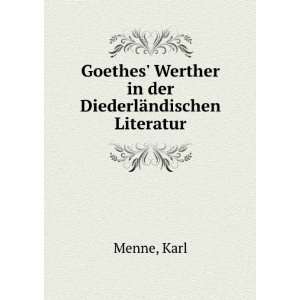  Goethes Werther in der DiederlÃ¤ndischen Literatur 