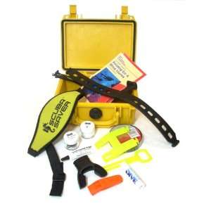 Scuba Saver Save a Dive Kit in Pelican Dry Box  Sports 