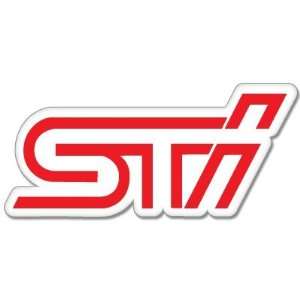  SUBARU Impreza STi racing car styling sticker 3 x 5 