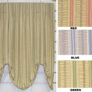  30 Long Tanglewood Stripe Tie Up Valance   Lined