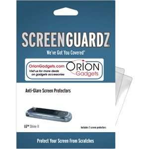 ScreenGuardz HD (Hard) Anti Glare Screen Protectors (Pack of 2) for LG 