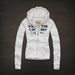 HOLLISTER BETTYs NWT Old Town Zip Up LOGO Hoodie Sweatshirt S, M and 
