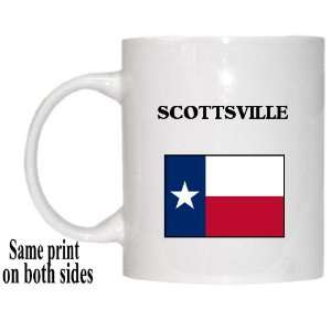  US State Flag   SCOTTSVILLE, Texas (TX) Mug Everything 