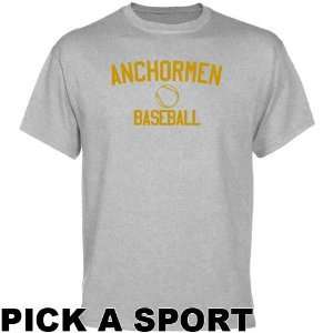   Island Anchormen Ash Custom Sport Icon T shirt