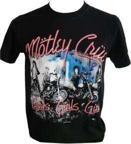 Mens Retro Motley Crue T Shirt *NEW RRP £15.99*  