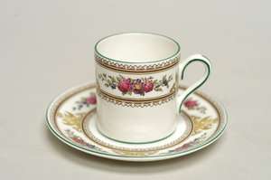 Demitasse Cups & Saucers (Coffee Cans) Wedgwood COLUMBIA W595 