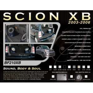   10 Inch Sealed Right Scion XB Fiber Glass Enclosure