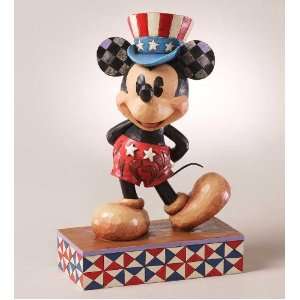  Disney Traditions by Jim Shore Patriotic Mickey Figurine 