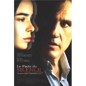  Le Pacte Du Silence Movie Poster Double Sided Original 