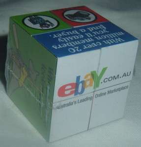   COLLECTORS TRADING ADVERTISING 3CM FOLDING CUBE UNOPENED MINT  