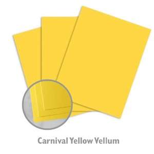  Carnival Vellum Yellow Paper   500/Carton
