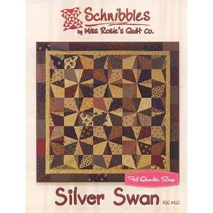 Silver Swan Schnibbles Charm Pack Quilt Pattern   Miss Rosies Quilt 