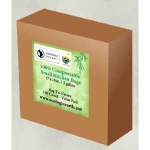  Bag to Nature Biodegradable Trash Bags   3ga (100 bags 