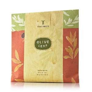  Olive Leaf Bath Salts Envelope by The Thymes Beauty