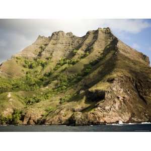 Scenic View of Hiva Oa Island, French Polynesia Stretched 