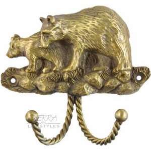   Lifestyles 681009 Antique Brass Decorative Hooks