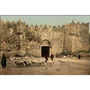  Damascus Gate, Jerusalem, c1900   24x36 Poster 