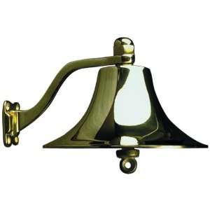 Sea Dog 455000 BRASS 6IN BELL CAST POLISHED BRASS BELL  