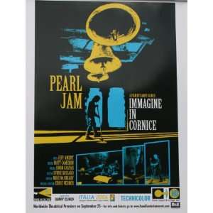  Pearl Jam Immagine in Cornice Theatrical Poster 24x18 