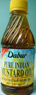 Dabur Pure Indian Mustard Oil 250ml  USA  