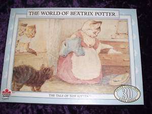 THE WORLD OF BEATRIX POTTER PUZZLE TALE OF TOM KITTEN  