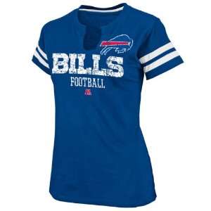  Buffalo Bills Womens Go For Two Royal Blue T Shirt 