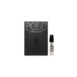 Polo Ralph Lauren Polo Double Black Men EDT sample Vial 0.05 oz / 1.5 