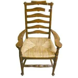  Set of 8 Northwest Oak Ladderback Dining Chairs Furniture 
