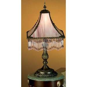  21H Victoria Fringed Table Lamp