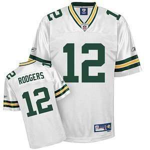 Aaron Rodgers Green Bay Packers Premier White Jersey  