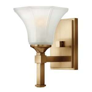 Hinkley Lighting 4040BC Abbie 1 Light Wall Sconce in Brushed Caramel 