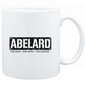  Mug White  Abelard  THE MAN   THE MYTH   THE LEGEND 
